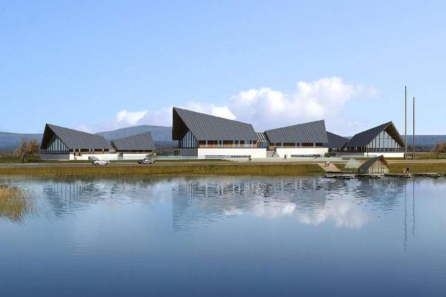 المباني العامة واسعة النطاق